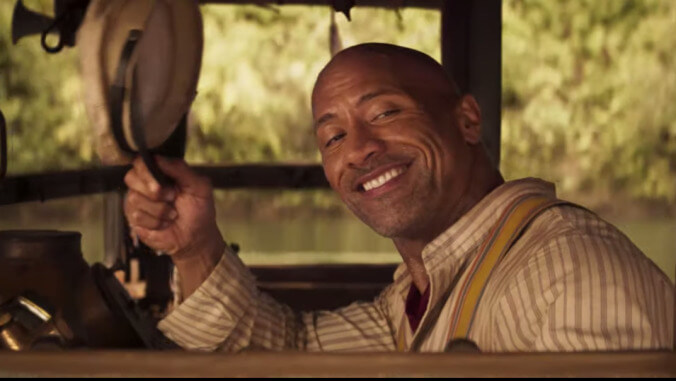 The Rock wrestles a jaguar and outruns a torpedo in the new Jungle Cruise trailer