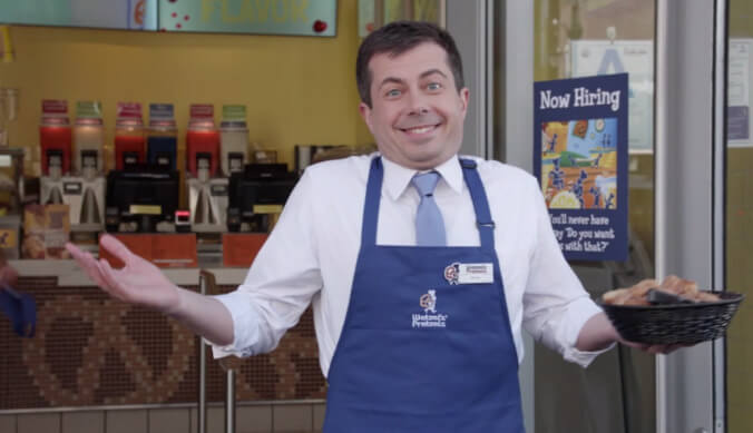 Congrats to Pete Buttigieg, who has achieved his dream of becoming famous