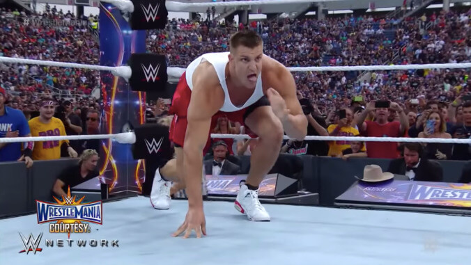 Now WWE wants Rob Gronkowski to squash all your favorite wrestlers