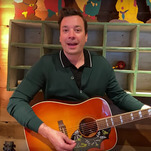 Late-night quarantine continues as Jimmy Fallon sings a St. Patrick's Day song from his rec room