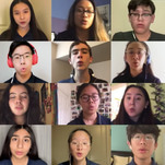 Ruthless school choir stages direct assault on human heart, performs canceled concert remotely