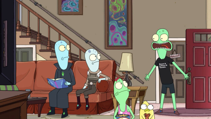 This teaser for Justin Roiland's Solar Opposites has aliens, heroin, zombie teens