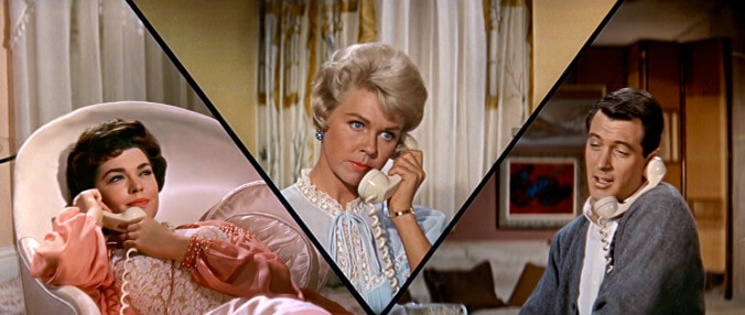 America eased into the ’60s with the bedroom comedies of Doris Day and Rock Hudson