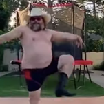 Jack Black's on TikTok dancing around in his underwear