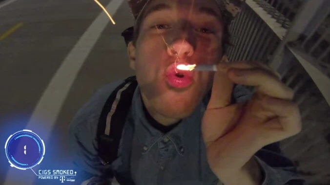 Conner O'Malley's latest missive has him smoking 500 cigarettes to 