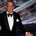 Shall we all sup upon Tom Hanks' precious, life-giving blood?