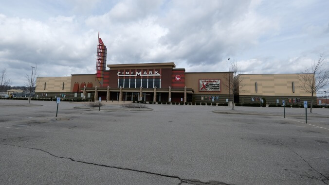 Cinemark says it hopes to re-open some theaters on July 1