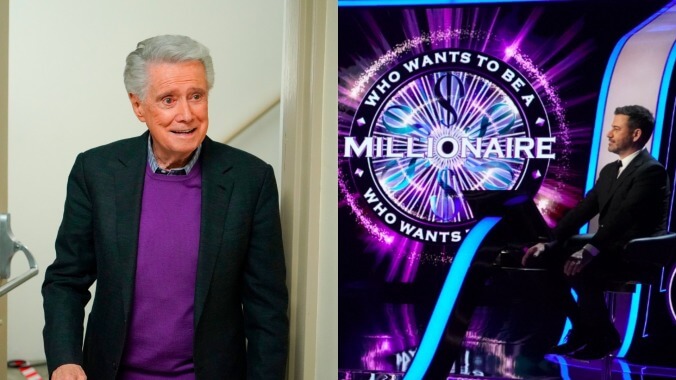 Regis Philbin teases his Single Parents guest spot and weighs in on new Who Wants to Be a Millionaire?