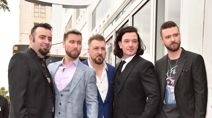 The 'N Sync boys have been having secret reunion happy hours without us