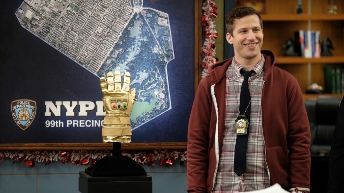 Brooklyn Nine-Nine hams it up with the competitive “Valloweaster”