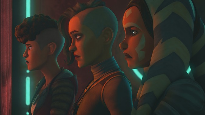 Star Wars: The Clone Wars runs in an action-packed, dialogue-inert circle