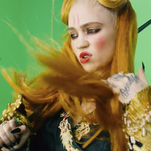 Grimes films music video against green screen, leaving you monsters free to play your little games