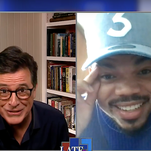 Stephen Colbert wows Chance The Rapper, remembers Chance's lyrics better than Chance