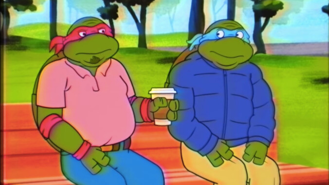 SNL's "Middle-Aged Mutant Ninja Turtles" are sad, sober, and Shredder-less