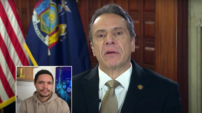 Andrew Cuomo tells Trevor Noah he's here to keep Americans healthy, not make them feel good