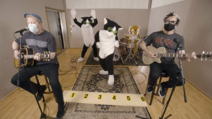 The Offspring cover Tiger King's "Here Kitty Kitty" with the help of some dancing furries