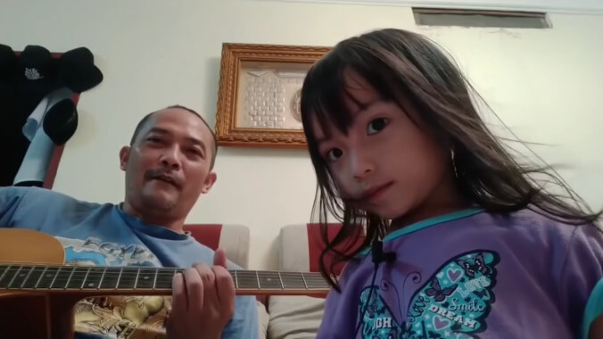Toddler kickstarts the revolution with angry, adorable cover of “Killing In The Name”