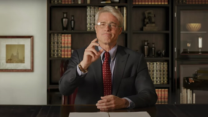 Brad Pitt is the country's second-sexiest Dr. Fauci in the homebound SNL cold open