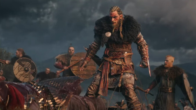 Assassin's Creed Valhalla trailer is pleased to report that, yes, Vikings can have wrist-blades, too