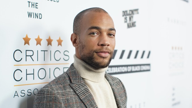 Cop hits Insecure actor Kendrick Sampson with a baton on TV as celebrities join nationwide protests