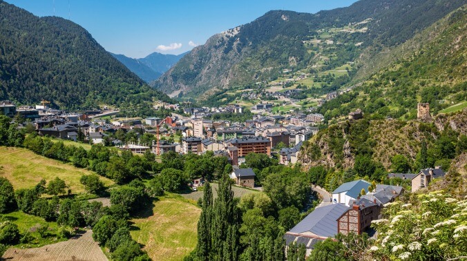 Tiny Andorra has two monarchs for just 77,000 people