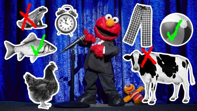 We challenged Elmo to a game of "would you rather?"