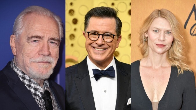 Stephen Colbert, Brian Cox, and Claire Danes would like to read you some James Joyce