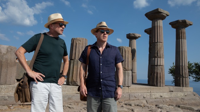 For yet another vacation with Steve Coogan and Rob Brydon, take The Trip To Greece