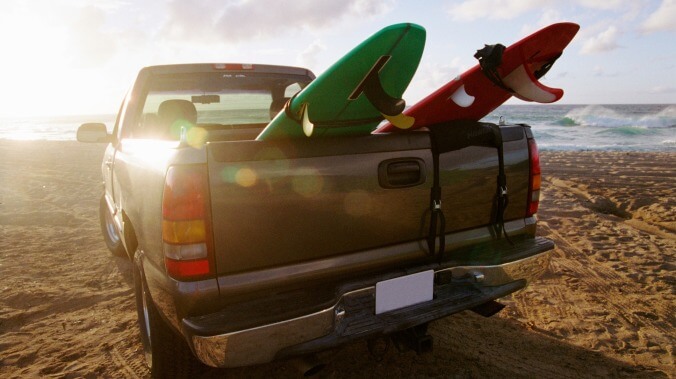 Childhood dream of turning pickup truck bed into swimming pool dashed by reality