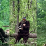 New footage confirms existence of Sasquatch, its love of laid-back saxophone jams