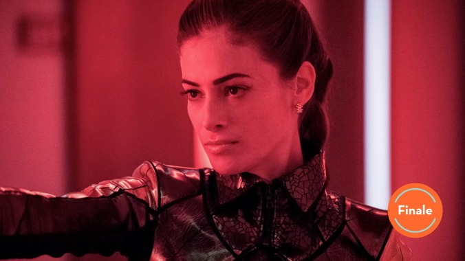 Eva goes through the looking glass in the accidental season finale of The Flash