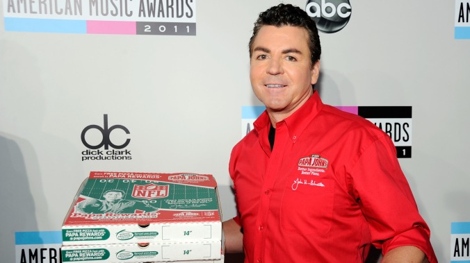 Let's all stare, slack-jawed, at Papa John's ugly rich-guy house