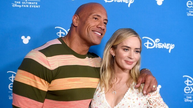 Emily Blunt and Dwayne Johnson are teaming up again for a superhero movie