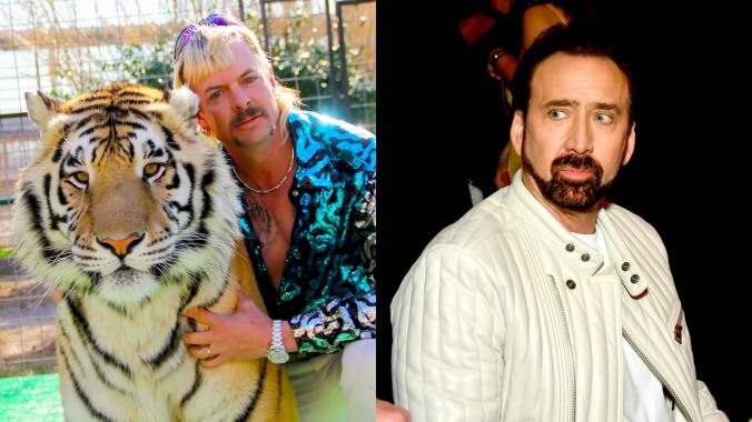 Nicolas Cage will play Joe Exotic in Tiger King scripted series from American Vandal showrunner