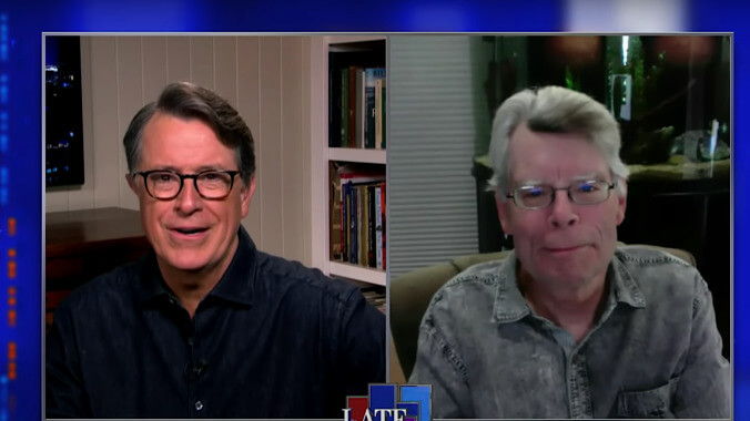 Stephen King offers Stephen Colbert a devilish apology for predicting all of this