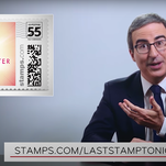 John Oliver counters Trump's USPS vendetta with Mr. Nutterbutter stamps