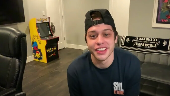 Pete Davidson kindly asks fans to stop bringing quarantine weed to his mom's house