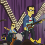 Weezer will be on The Simpsons this Sunday night