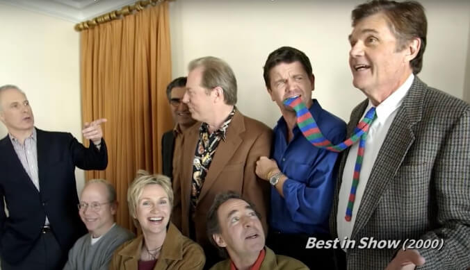 Jimmy Kimmel leads a famous funny person farewell to Fred Willard