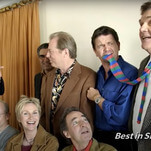 Jimmy Kimmel leads a famous funny person farewell to Fred Willard