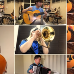 Animal Crossing musicians give remote performance dressed in very convincing human skin suits
