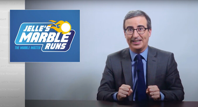 John Oliver rolls up a ridiculously brilliant remedy for our sports-starved existence