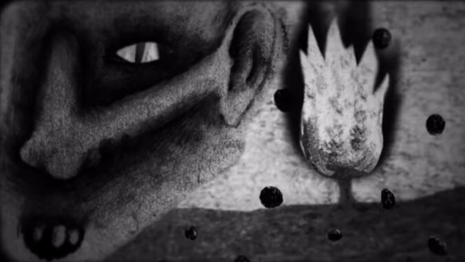 David Lynch shares "Fire (Pozar)," an eerie animated short from 2015