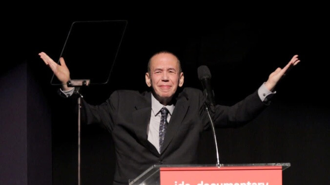 Gilbert Gottfried hosted a bat mitzvah with a topless senior, Richard Belzer