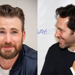 Handsome, charming Chris Evans and Paul Rudd conduct handsome, charming interview with each other