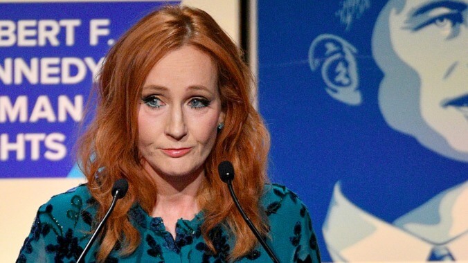 J.K. Rowling is still talking