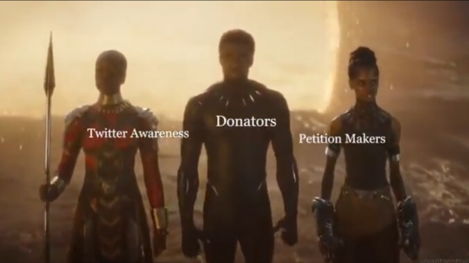 The Avengers assemble to combat racism in this Endgame fan edit that totally won't get dust in your eyes