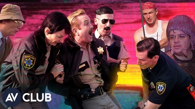 Big Mike and Delicious Milkshake Man: Can the Reno 911! cast name guest stars' characters?