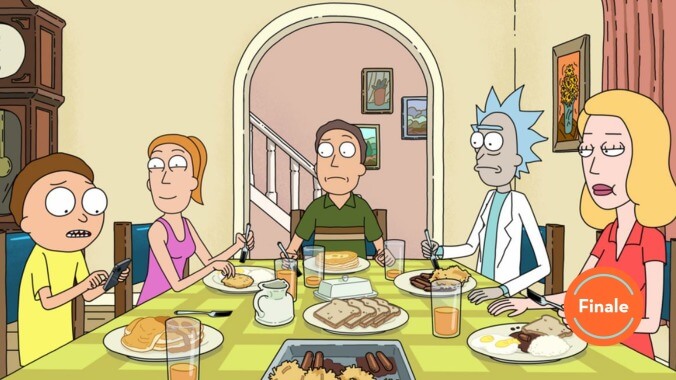 The past returns to ruin Rick's day on Rick And Morty's season finale
