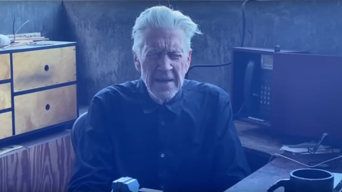 David Lynch ends daily weather report by recalling dream about being a dying German soldier on D-Day